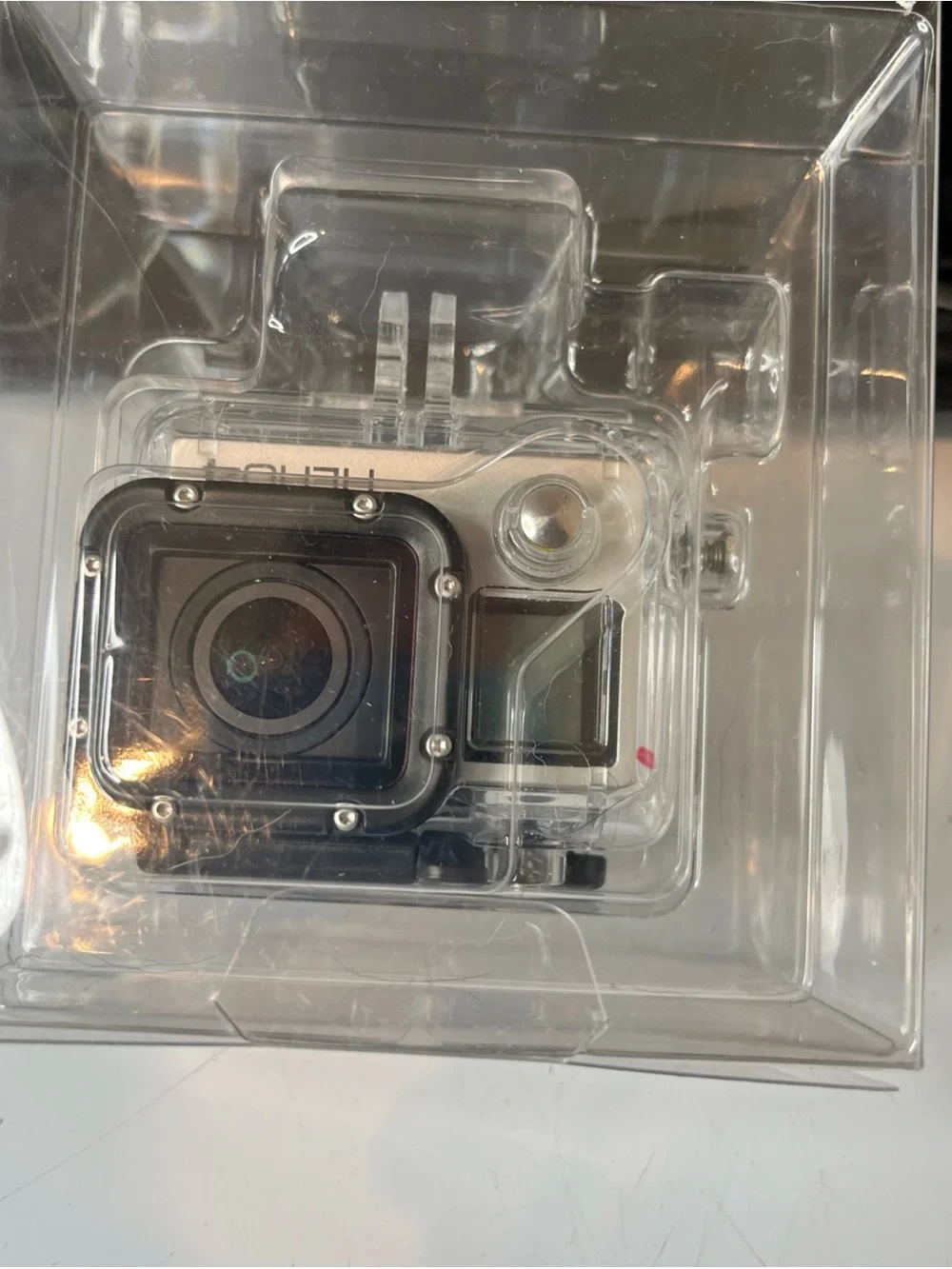 GoPro HERO4 Silver Action Camera - Silver 2 lot untested